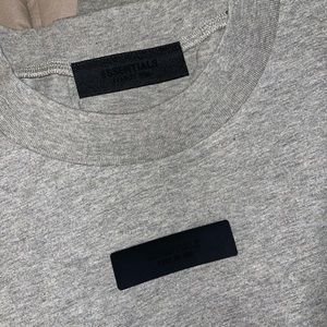 Essentials Fear of God Men's Gray T-Shirt